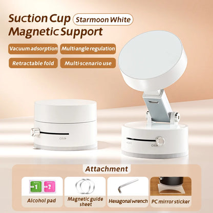 Mini Vacuum Double Side Magnetic Suction Cup Holder