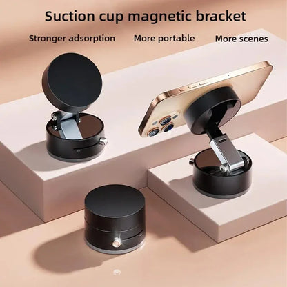 Mini Vacuum Double Side Magnetic Suction Cup Holder