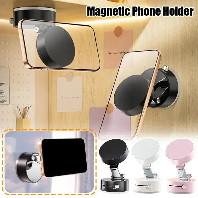 Mini Vacuum Double Side Magnetic Suction Cup Holder